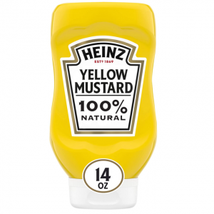 Heinz 有机黄芥末酱 14oz @ Amazon