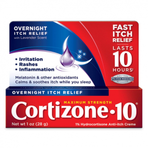 Cortizone 10 Maximum Strength Overnight Itch Relief 1 oz @ Amazon
