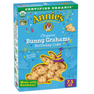 Annie's 有机兔子形状饼干生日蛋糕口味 7.5oz @ Amazon