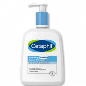 Cetaphil Hydrating Foaming Cream Cleanser, 16 Oz @ Amazon 