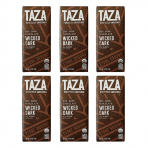 Taza 有机黑巧克力 2.5oz 6块 @ Amazon