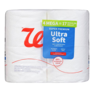 Walgreens Super Premium Ultra Soft Bath Tissue 4.0ea @ Walgreens