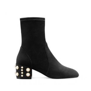 Stuart Weitzman Odetta 50 Pearl Bootie