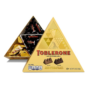 Toblerone Tiny Swiss Chocolate Gift Set, 7.05 oz (25 Pieces) @ Amazon