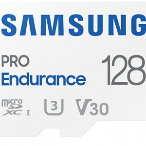 45% off SAMSUNG PRO Endurance 128GB MicroSDXC Memory Card with Adapter @Amazon
