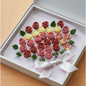 メサージュ・ド・ローズ ブーケ・ミニヨン・ルージュ 5種39個