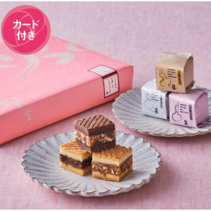 廣尾 瓢月堂 六瓢息災 母の日包装 3種20個(母の日カード付)