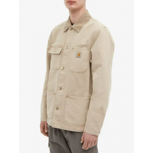 CARHARTT WIP MICHIGAN COAT HAMILTON BROWN FADED