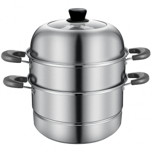 Beeiee Steamer pot for cooking, 8.5 Quart @ Amazon