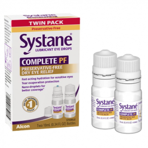 Systane COMPLETE PF Multi-Dose Preservative Free Dry Eye Drops 20ml (Pack of 2) @ Amazon