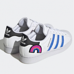 eBay官網 adidas Originals Superstar 大童款貝殼頭板鞋額外5折特惠 