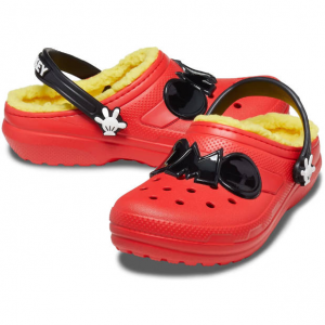 Zappos官網 Crocs Kids Classic Lined Disney 幼童加絨洞洞鞋4折特惠 