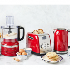 KitchenAid AU母亲节精选The Empire Red Collection系列搅拌机、食品加工机、水壶、面包机以及各种附件大促热卖
