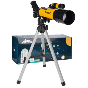 SVBONY SV502 Telescope for Kids, 50mm Kid Telescope, and 5X20 Finder Scope @ Amazon