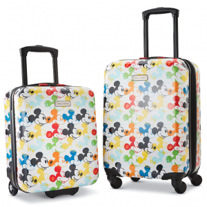 AMERICAN TOURISTER Disney Hardside Luggage with Spinner Wheels, 2-Piece Set (18/21) @ Amazon