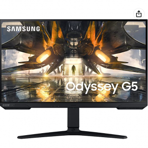 Amazon.com - SAMSUNG Odyssey G50A 27" 2K 165Hz IPS 显示器 ，6.2折