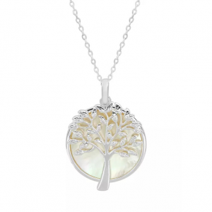 Belk Silver Tone 18" Tree of Life Pendant Necklace