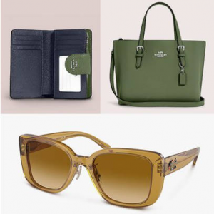 Zulily - Up to 45% Off Coach Handbags, Eyewear & More 