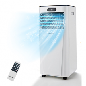 Costway 10000 BTU 4-in-1 Portable Air Conditioner with Dehumidifier and Fan Mode @ Costway