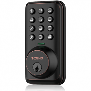 TEEHO TZ001 Keypad Door Lock - Keyless Entry Electronic Lock @ Amazon