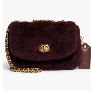 60% Off Coach Madison Quilted Genuine Shearling Shoulder Bag @ Nordstrom