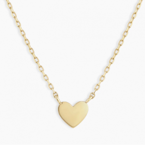 Gorjana 14k Gold Heart Mini Necklace