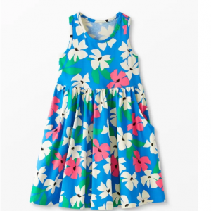 Hanna Andersson Print Racerback Skater Dress