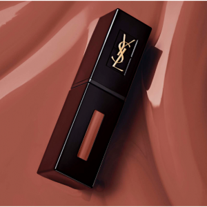 Sephora補貨！Yves Saint Laurent黑管唇釉610 奶茶色天花板