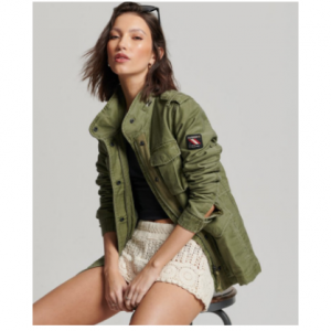 30% Off Rookie Borg Lined Military Jacket @ Superdry CA