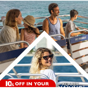 Ferry 10% Off @Experiencias Xcaret 