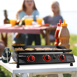 Royal Gourmet PD1303A 24-Inch 3-Burner Portable Tabletop Griddle @ Amazon