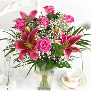 Roses & Lilies for Mum, Large