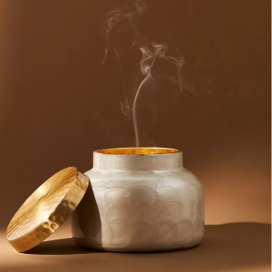 Capri Blue Capiz Jar Candle