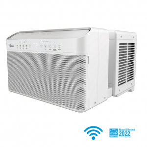 Restored Midea 12,000 BTU Smart Inverter U-Shaped Window Air Conditioner [Refurbished] @ Walmart