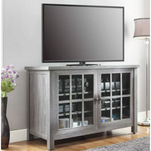 $47 off Better Homes & Gardens Oxford Square TV Stand for TVs up to 55", Gray @Walmart