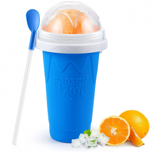 RELPOM® Slushie Maker Cup, TIK TOK Magic Quick Frozen Smoothies Cup @ Amazon