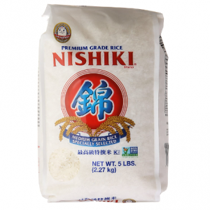 Nishiki  錦字米 5磅裝 @ Amazon