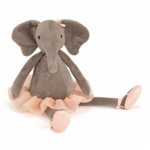 Jellycat Dancing Darcey Elephant, 12"