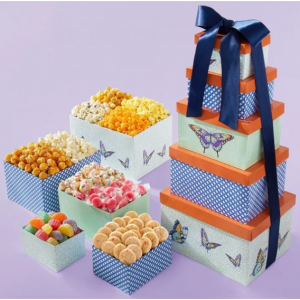 Butterfly Wishes 5 Gift Box Tower