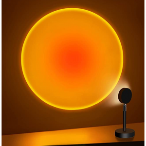 Tsrarey Sunset Projection Lamp, 180 Degree Rotation Rainbow Projection Lamp Led Light @ Amazon