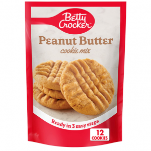 Betty Crocker Peanut Butter Snack Size Cookie Mix 7.2 oz @ Amazon