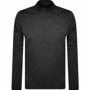 35% Off Under Armour Half Zip Sweatshirt Black @ Mainline Menswear