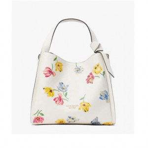 Kate Spade Knott Tulip Toss Embossed Medium Crossbody Tote