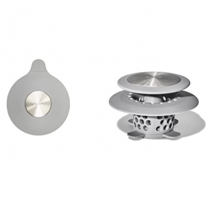 OXO Good Grips Silicone/Stainless Steel Tub Stopper @ Amazon