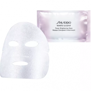 SHISEIDO White Lucent Power Brightening Mask, 6 count