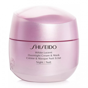 SHISEIDO White Lucent Overnight Cream & Mask, 2.6-oz.