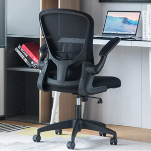 Sytas 透氣網麵人體工學辦公椅 可向後傾斜 高度、扶手可調 @ Amazon