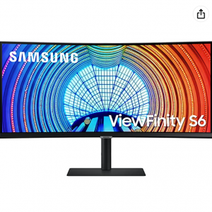 11% off SAMSUNG Viewfinity S65UA Series 34-Inch Ultrawide QHD Curved Monitor @Amazon