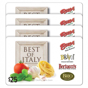 Select Restaurant Gift Cards Limited Time Offer @ Costco