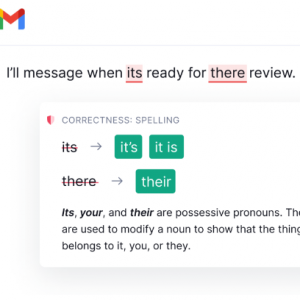 Get Grammarly It’s free -  Turn writing that works into writing that gets results